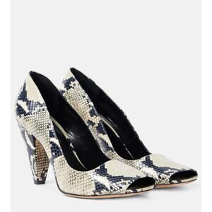 Khaite Cedar Snake-Effect Leather Pumps Size 40 – Brand New in Box